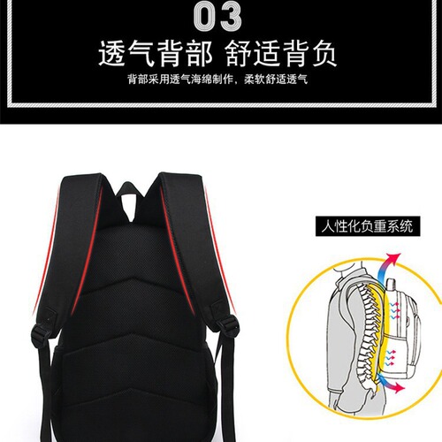 Back-to-School Hot Sale Three-Piece Set Student Backpack Large Capacity Children Crossbody Bag & Backpack Square Pencil Case