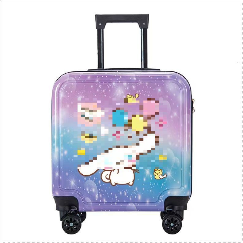 파란색과 보라색 그라데이션 풍선 쿠로미