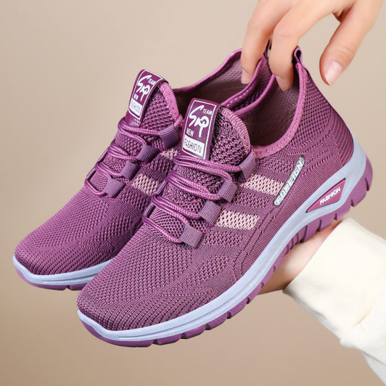 Sports Shoes for Women 2025 Summer New Outdoor Breathable Mesh Shoes Fashion Casual Shoes Women's Shoes Low-Top Women's Shoes