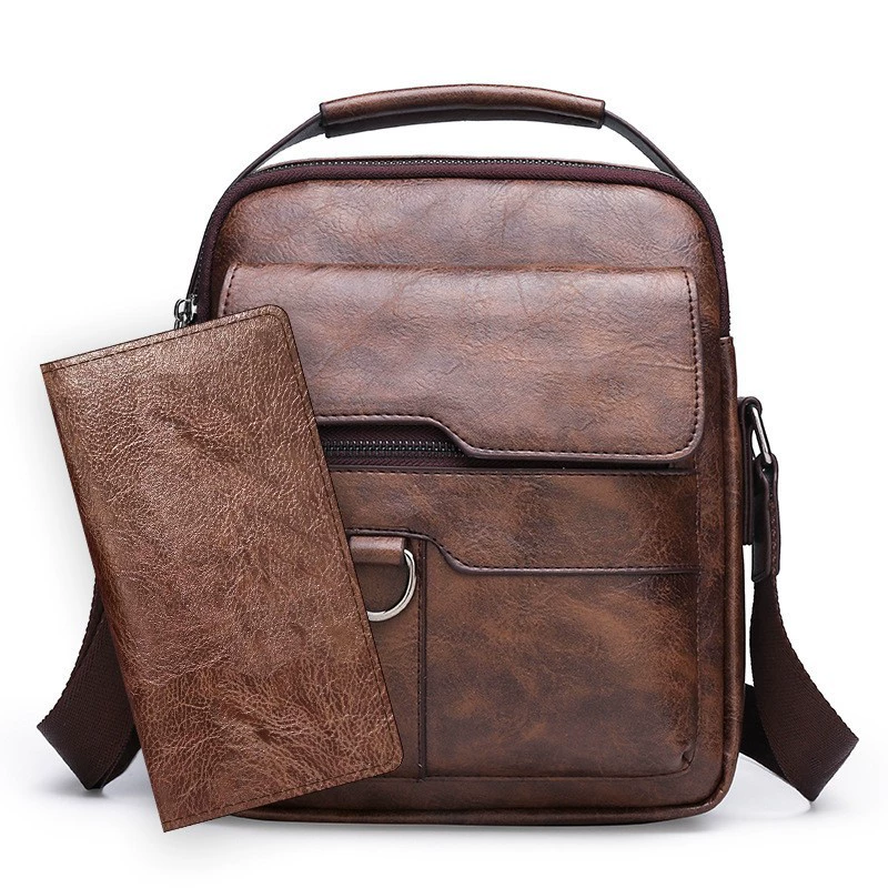 Water repellent shoulder bag, wear-resistant protective bag, capacious one-shoulder bag