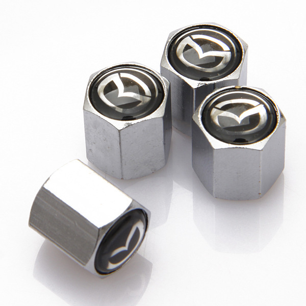 Suitable for Mazda 3 Atz CX-4CX-5CX3 MA 6 car tire valve cap metal gas nozzle cover