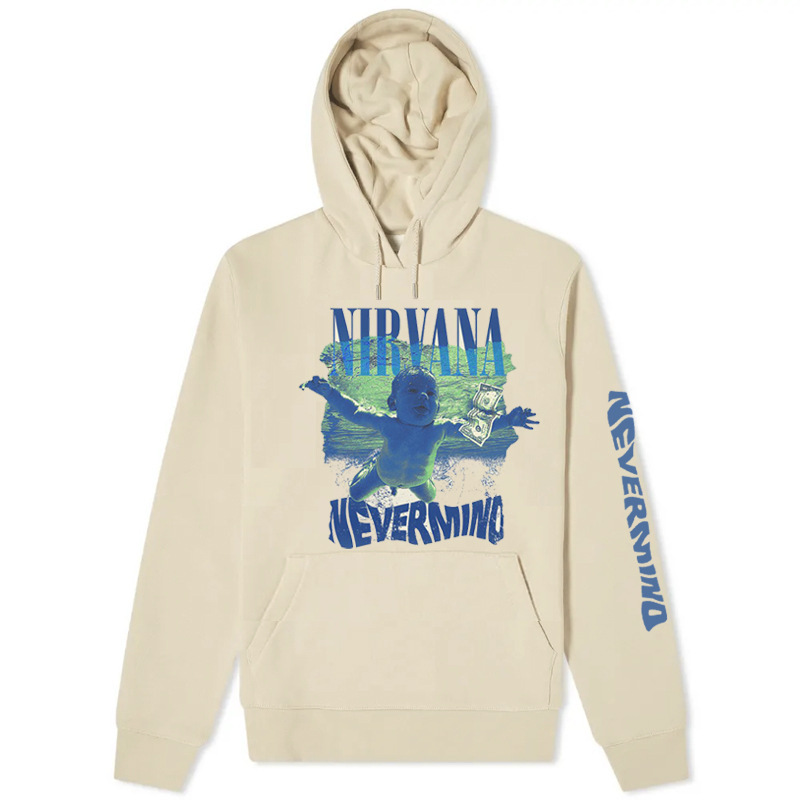 Nirvana band rock long-sleeved hooded sweater nedyke Corben hoodie men's loose sweater