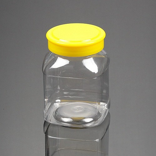 500ML 塑料瓶PET 透明 食品罐 蜂蜜瓶 糖果瓶 食品包装 GJ-044