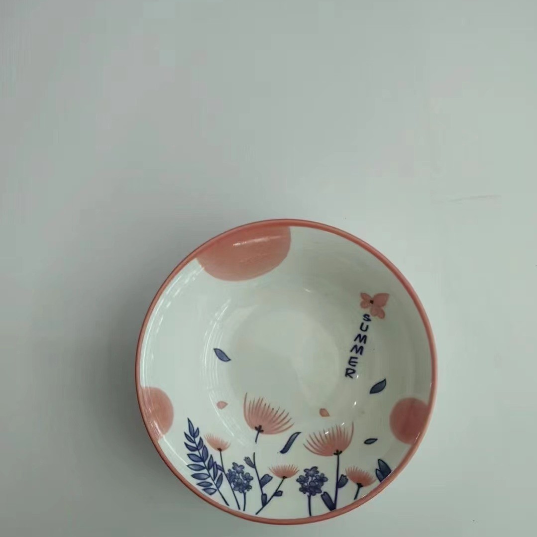 컬러풀 7inch 리얼 고대 그릇