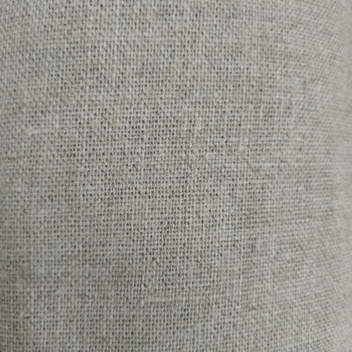 纯亚麻 455克中厚纯亚麻布 鞋材箱包布家居沙发抱枕洗水 纯麻布