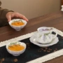 女士旅行陶瓷手绘杯