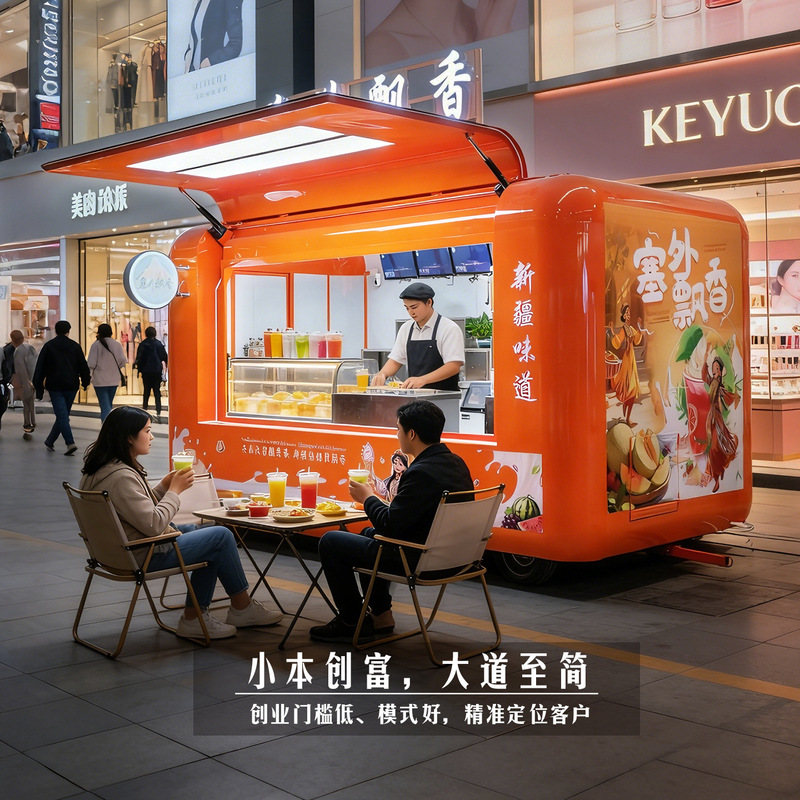 Mobile Dining Cart Commercial Multi-Functional Mobile Cold Drink Milk Tea Outdoor Popular Electric Cloud Warehouse Stall Snack Cart Mobile Dining Cart Commercial Multi-Functional Mobile Cold Drink Milk Tea Outdoor Popular Electric Cloud Warehouse Stall Snack Cart