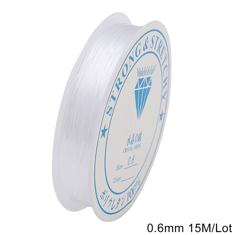 The thickness of 0.6mm transparent white about 15 meters/roll