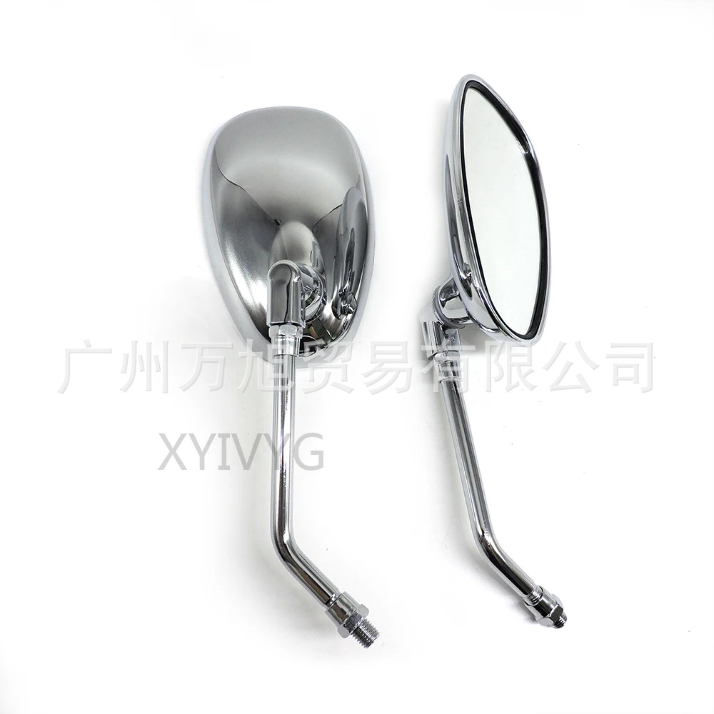 10mm Universal Electroplated Color Rearview Mirror for Yamaha, Yadi, and Green Source Motorcycles and Electric Vehicles