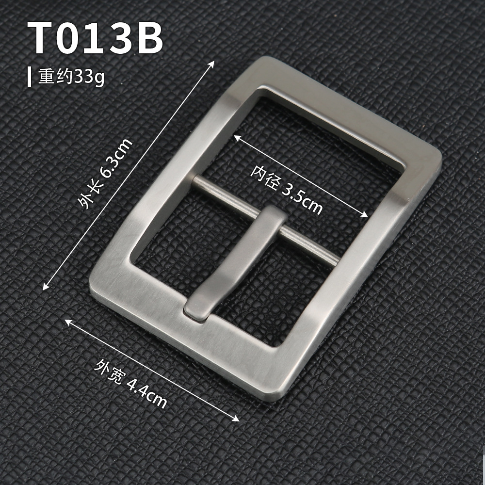 T013B titanium alloy Japanese buckle 3.5cm