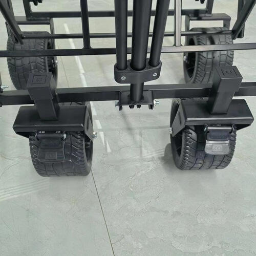 Camping van outdoor push cart foldable cart mobile shopping cart camping hand truck foldable push cart push cart