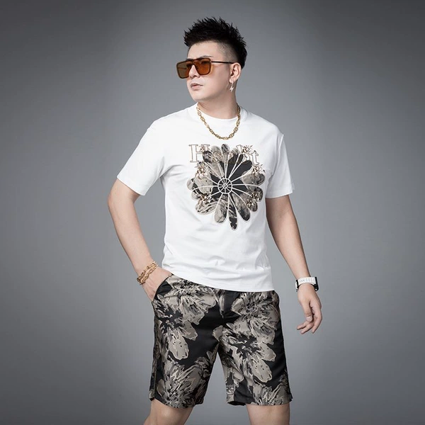 White set, T-shirt, shorts