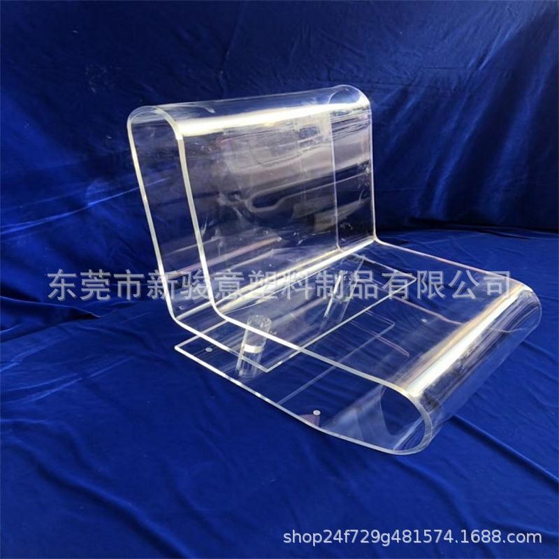 亚克力热弯成型 亚克力加工 PC透明板雕刻折弯打孔 厂家制作