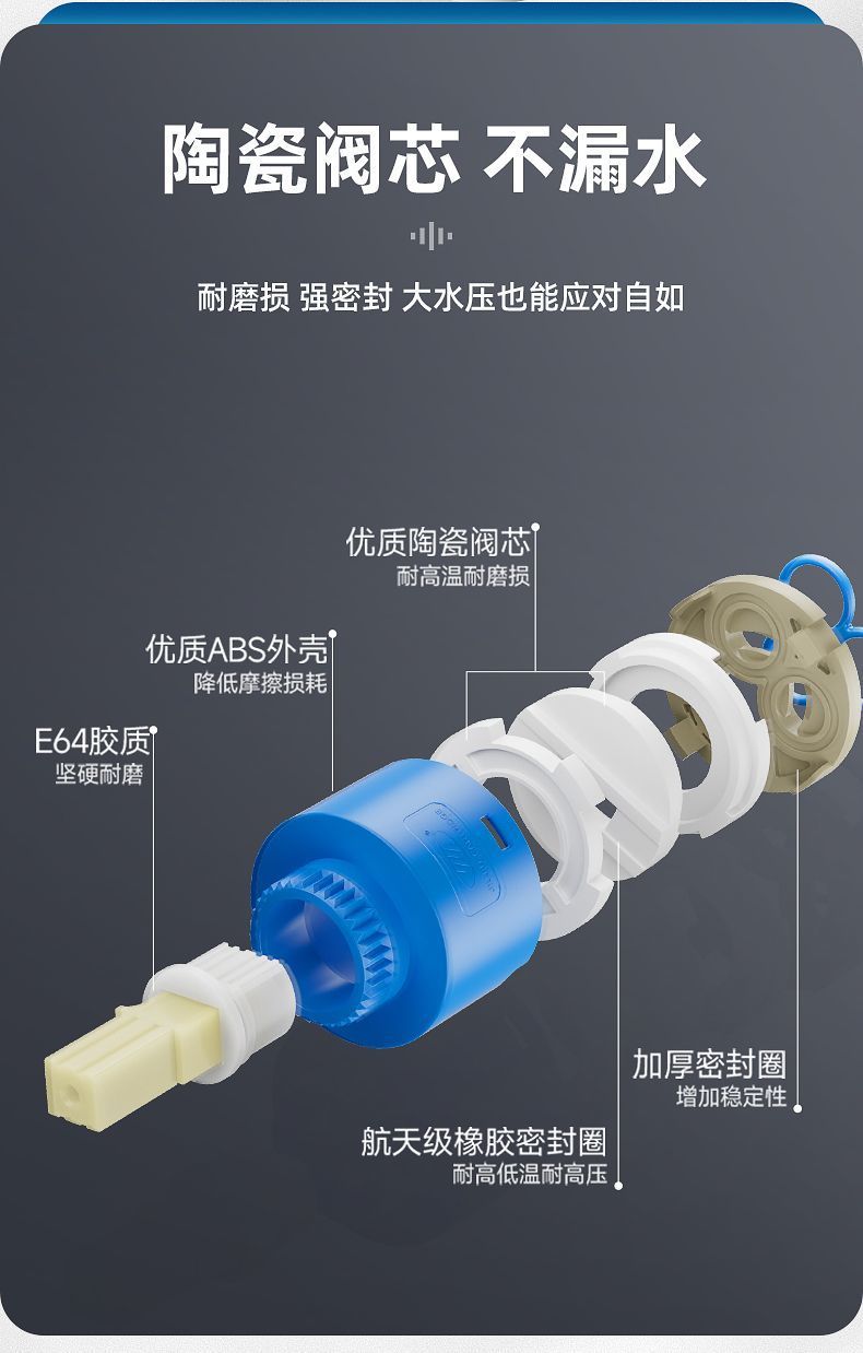 Bathroom shower faucet, hot and cold water mixing valve, hot and cold bath switch, concealed shower head set, all-copper water heater Item Picture