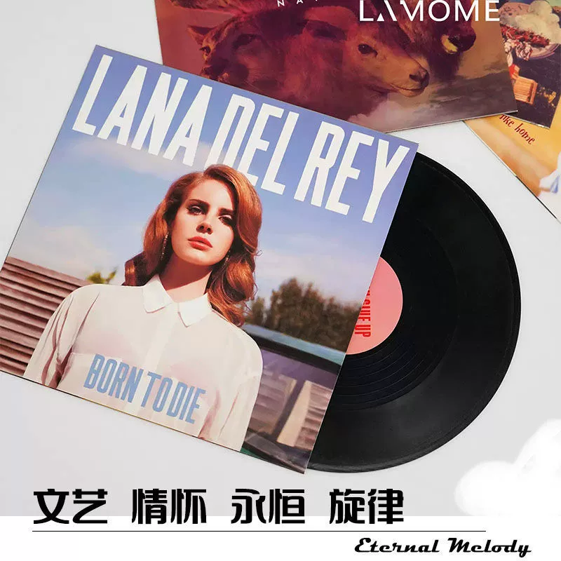 Vinyl decoration bar cafe personalized interior wall decoration nostalgic record decorative wall vinyl record retro