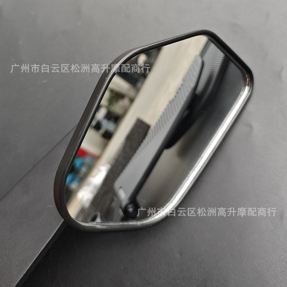 New foldable motorcycle rearview mirror, modified universal flip-up wide-angle electric vehicle anti-glare mirror