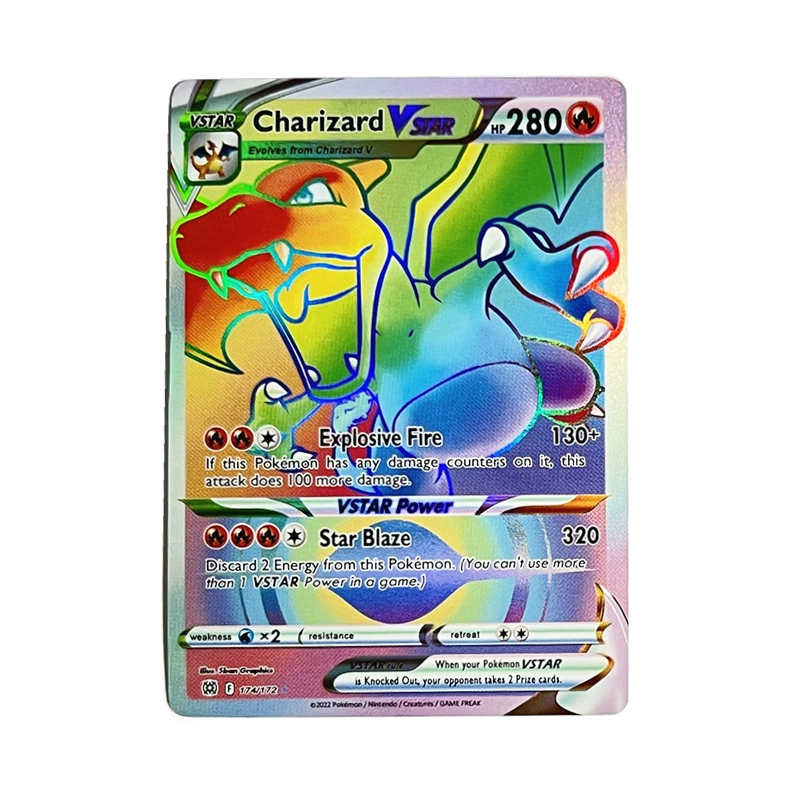 Покемон карта VMAX Пикачу карта VSTAR Pokémon Pet Pet Flash Card PTCG на английском