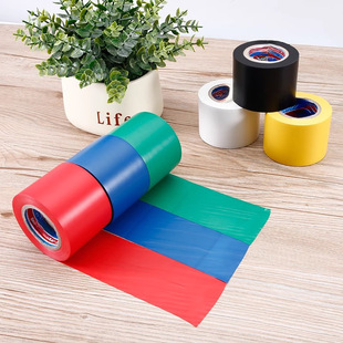 Electrical tape widened cm insulation tape flame retardant super sticky pipe high temperature waterproof electrical tape black