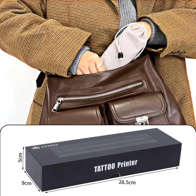 Liqi Mini máquina de transferencia de tatuajes portátil USB Bluetooth Copiadora de líneas de tatuajes Suministro transfronterizo