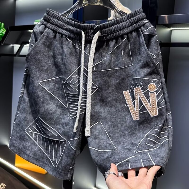 Men's Cargo Shorts - American Style Workwear Casual 5-Inch Shorts With Multiple Pockets, Loose Fit Summer Short Pants_viptrois.com