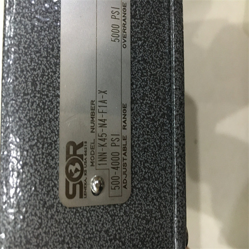 美国索尔SOR压力开关5PP-K5-N4-F1A