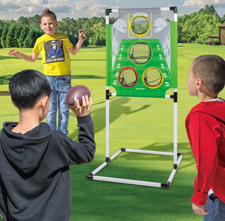 AliExpress cross-border hot sale children throwing sandbags rugby game shelf sports Outdoor Leisure practice suit