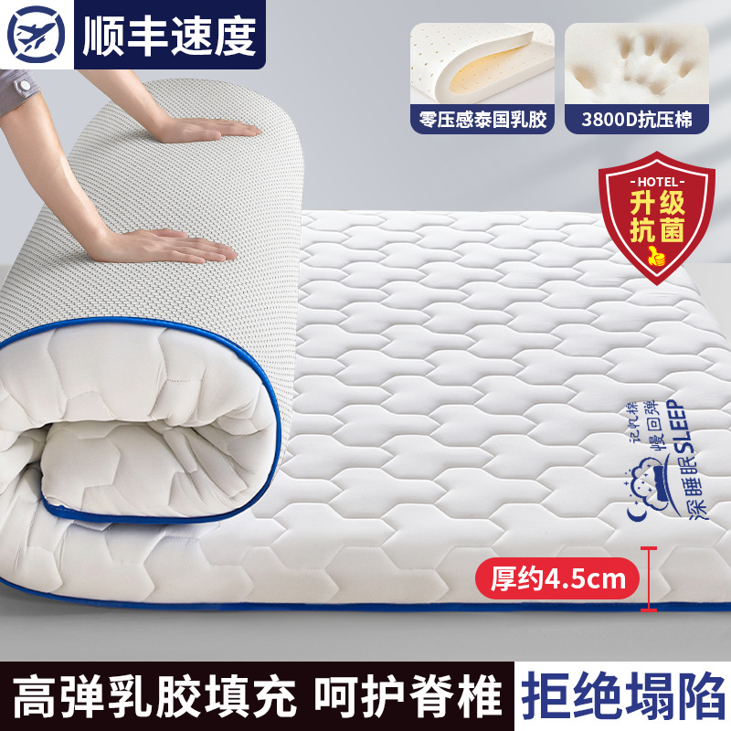 Colchón de látex cojín dormitorio cojín dormitorio dormitorio cojín de tatami individual alquiler cojín de alquiler