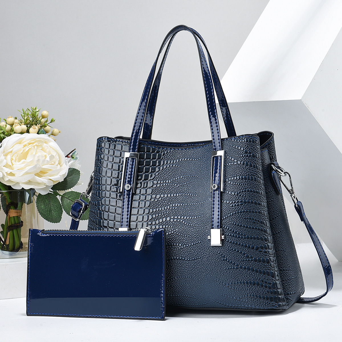 Bolso de Moda para Comercio Exterior, Bolso de Hombro Simple, Nuevo Bolso de Madre e Hija del Fabricante, Bolso Cruzado de Gran Capacidad, Moderno y Elegante para Mujer, 2025 image 6