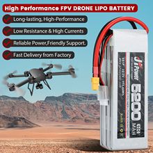 航模锂电池高倍率5200mah6S50C22.2V涵道RC遥控车船无人机60C配件