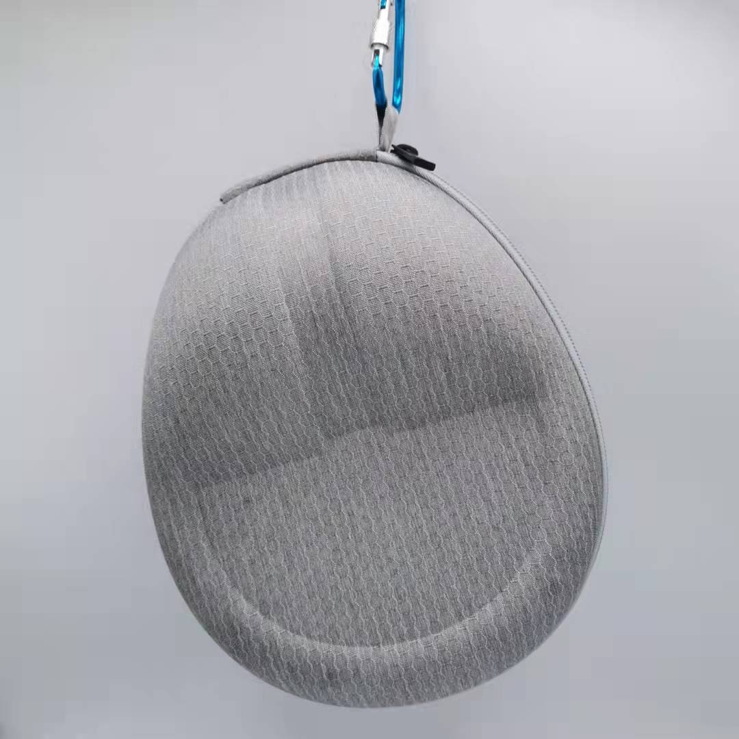 耳机包厂家直供头戴式大EVA耳机收纳盒头戴便携带拉链耳麦