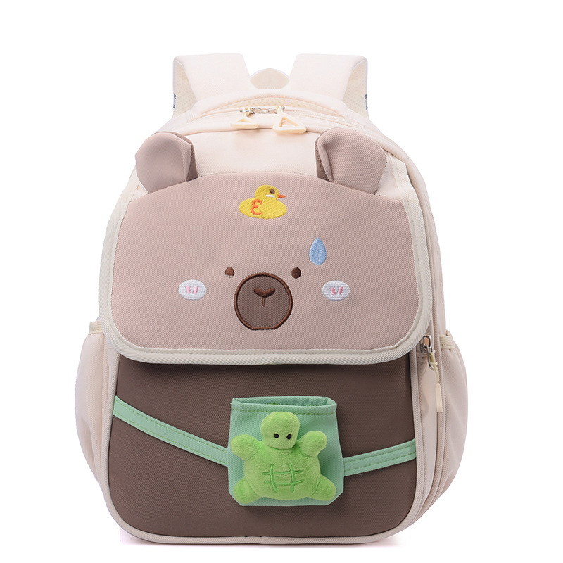 Mochila escolar de primer grado para estudiantes de primaria, jardín de infantes, caricatura encantadora mochila para niñas, mochila ligera para niños pequeños
