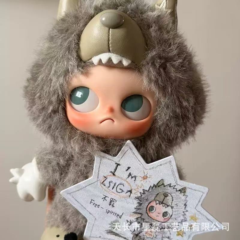 嘎子姐盲盒ZSIGA I'm Zsiga系列搪胶毛绒挂件盲盒生日礼物
