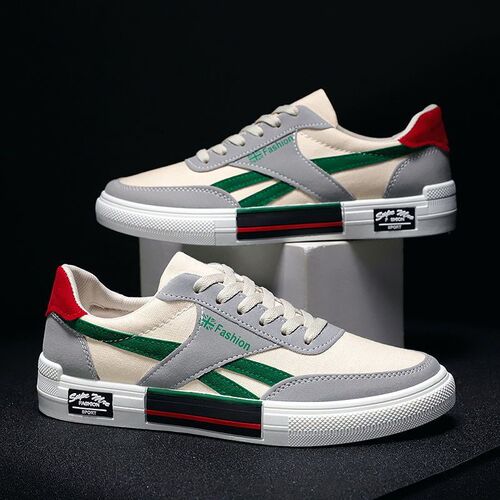 Canvas shoes for men - Spring and summer new men's shoes, casual shoes, sports shoes, versatile student fashion board shoes for men, running shoes for men