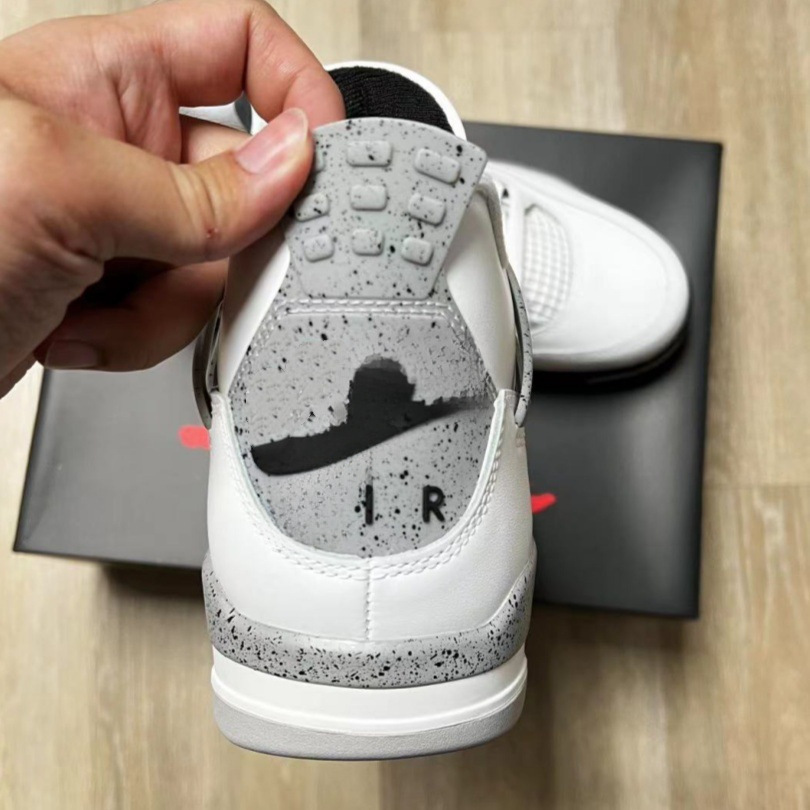 Zapatos de baloncesto de cuero AJ4 de alta calidad originales elevados para hombres y mujeres casuales Joe4 zapatos deportivos directos de fábrica