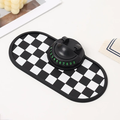 Mat, Sun Protection, Manufacturer Wholesale – Anti-slip mat - scalloped-white-plaid