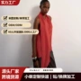不对称挂脖无袖气质上衣