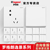 Official Legrand switch socket panel Pleasant View White 5 Pentapore 86 two or three household Wall