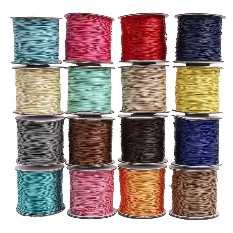 0.5mm DIY jewelry thread South Korea wax line wax rope imitation leather rope beaded necklace bracelet material jewelry accessories 0.5mm DIY jewelry thread South Korea wax line wax rope imitation leather rope beaded necklace bracelet material jewelry accessories