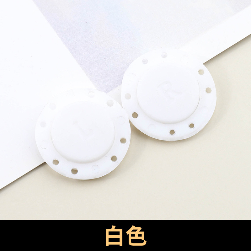 Color de nylon hebilla oculta hebilla magnética hebilla de succión magnética Madre y niño hebilla imán botón Botón abrigo hembra hebilla magnética invisible