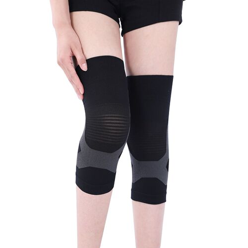 Graphene Knee Warmers for Cold Legs and Joints - Unisex, Autumn/Winter Heating and Cold Protection, Sliding Sleeve for Elderly Use