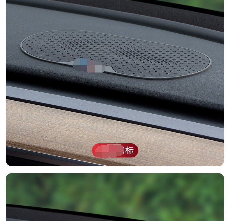 Factory non-slip high temperature resistant car anti-slip mat multifunctional car mobile phone anti-slip mat PVC instrument panel storage mat