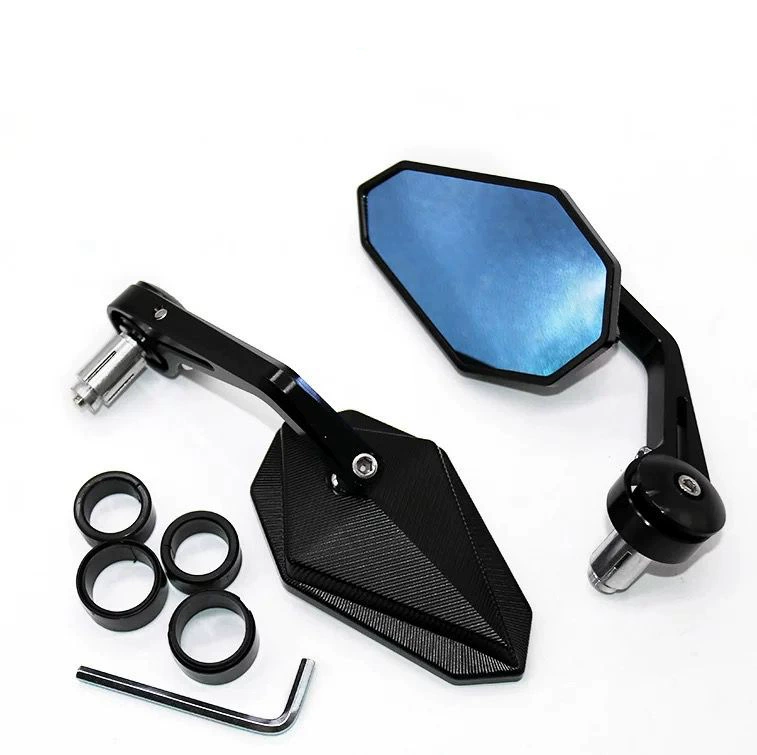 Новый полный ЧПУ мотоцикл зеркало заднего вида мотоцикл отражатель Модифицированная универсальная ручка зеркало