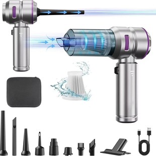 Car Vacuum Cleaner Wireless Portable Suction, Blowing, Charging and Pumping Car Home and Car Dual-purpose Small Brushless Motor Large Suction