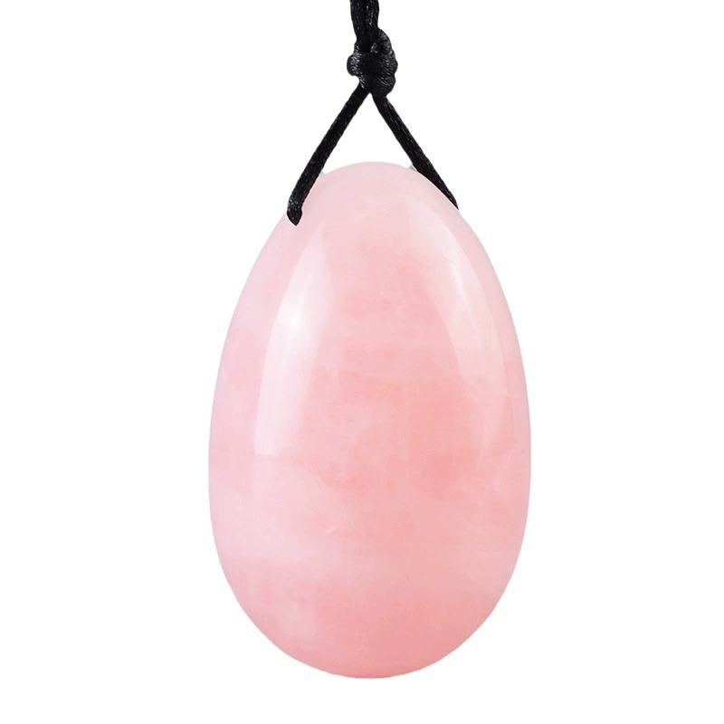 40*25 middle number jade egg powder, jade, eggs, natural obsidian punching jade egg source manufacturers wholesale