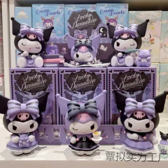 サンリオラッキーキュロミブラインドボックスネット有名人 2024 新しいキュロミデスクトップ装飾品フィギュア男の子と女の子の人形