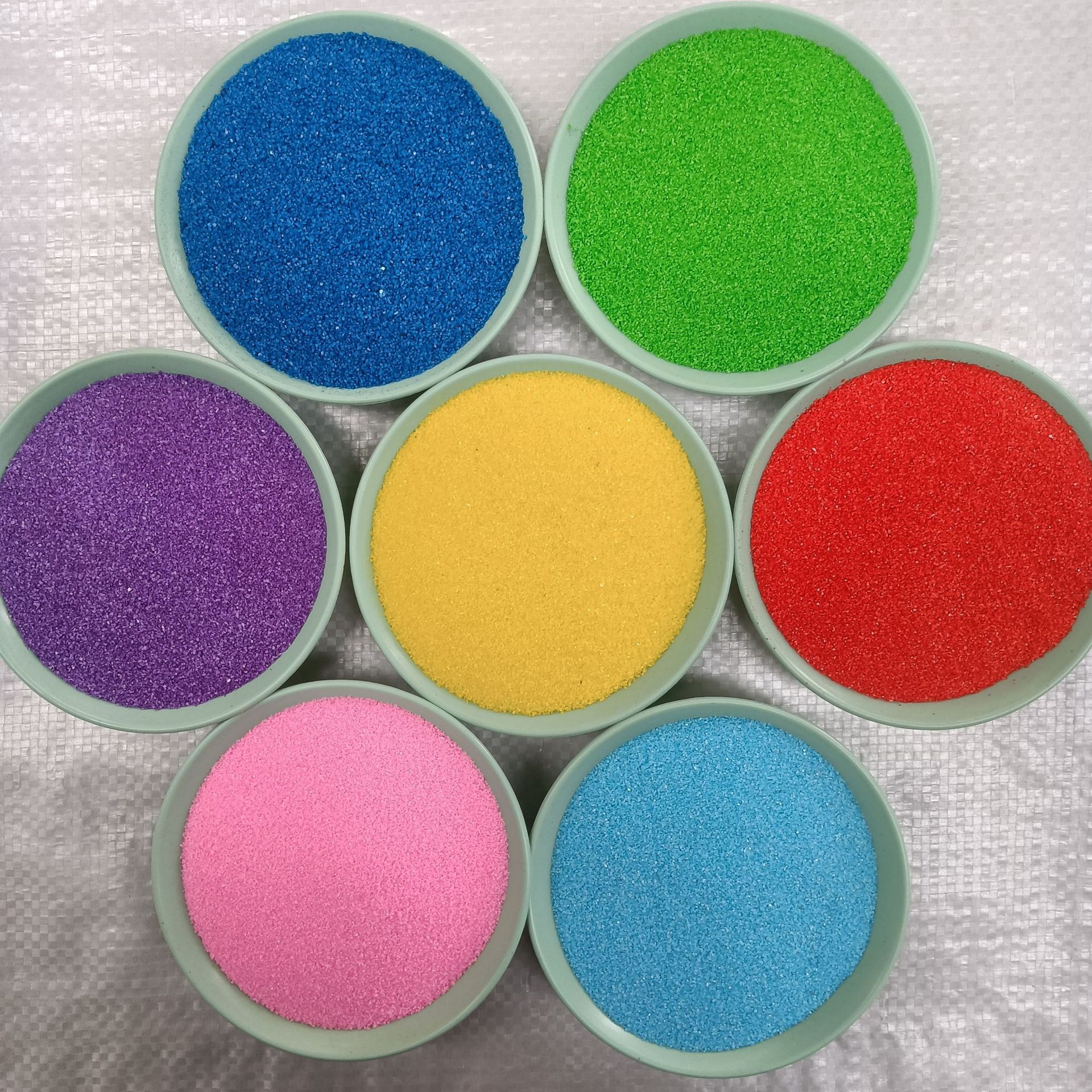 70色彩砂 细沙 沙画彩砂 装饰画彩砂 景泰蓝沙画砂 酒店彩砂