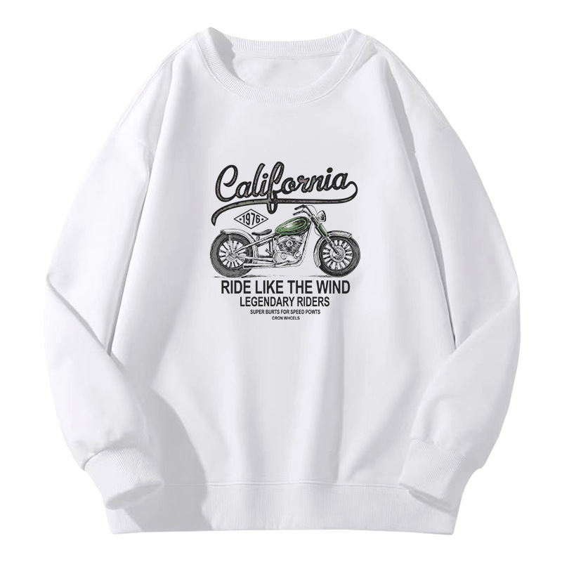 Vintage americano pesado camisa de cuello redondo para hombres primavera y otoño nueva moda juvenil alta sensación chaqueta