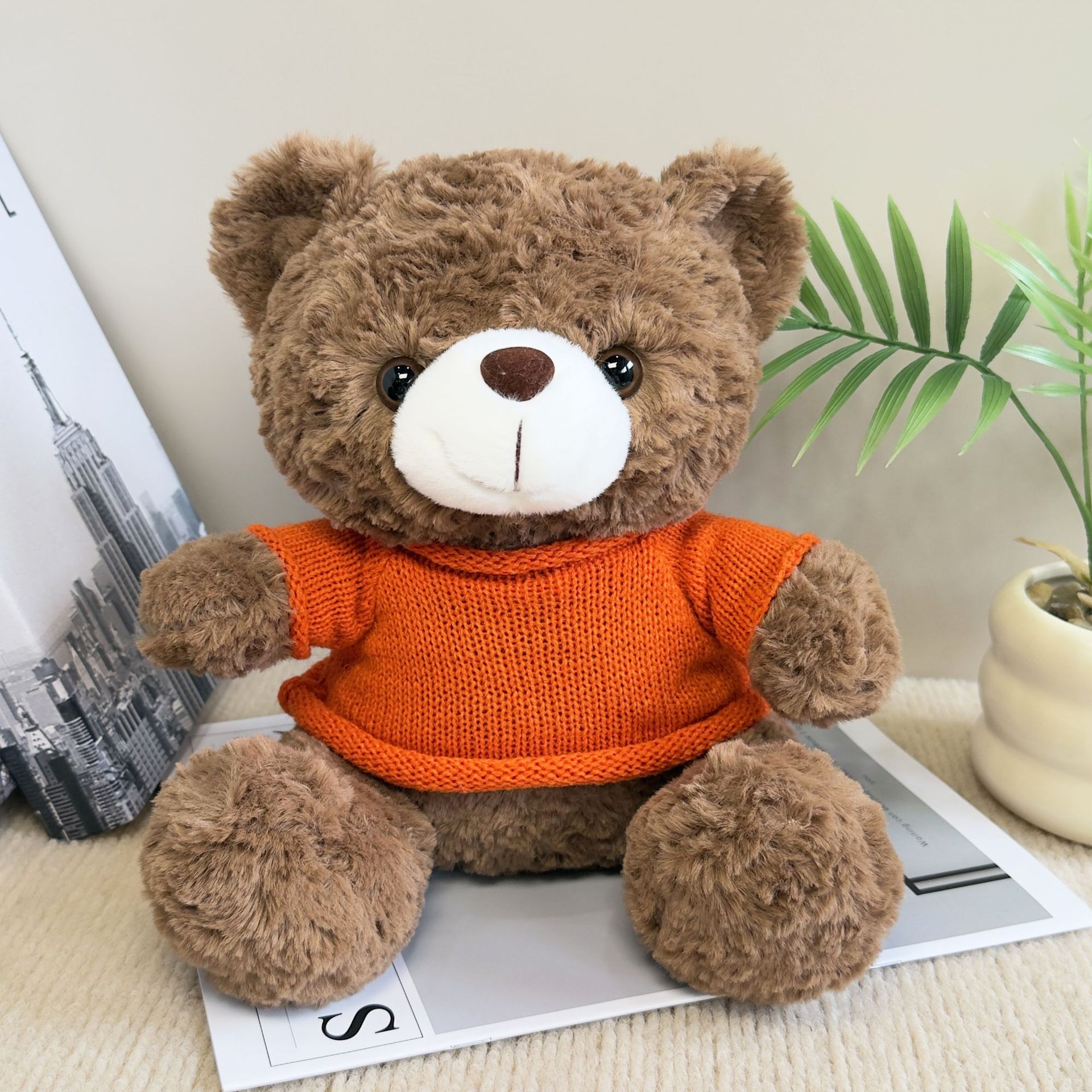 Osos de peluche abrazar osos muñecas muñecas agarrar muñecas regalo para niños impresión LOGO regalo juguetes de peluche