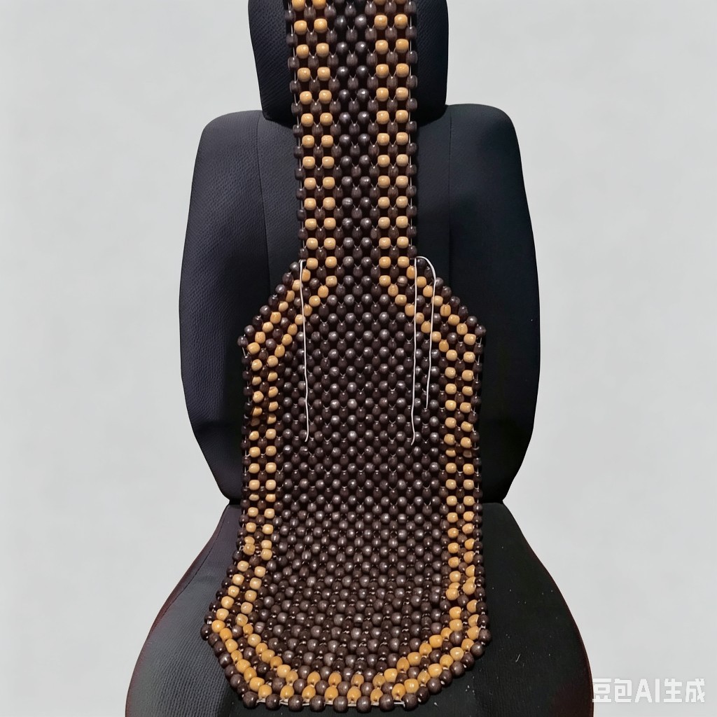 Beaded wooden bead seat cushion, universal non-slip seat cushion for cars and SUVs, car cooling pad, cross-border summer cooling seat cushion
