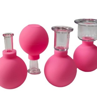 Upgraded Vacuum Plastic Facial Beauty Jar Household Cupping Cup Facial Lifting Cupping Ball Skin Filling Beauty Cupping Cup